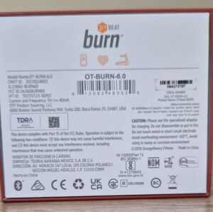 Orange Theory BEAT-BURN-6.0